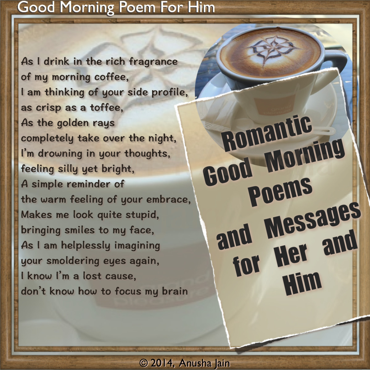 Romantic good morning poems for her