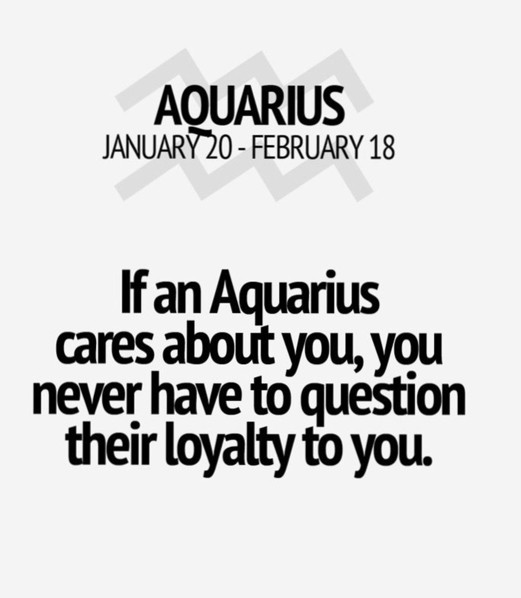 Back will aquarius man come Why Does