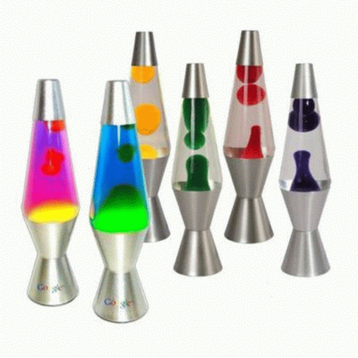 Lava Lamps come in many different shapes and sizes.