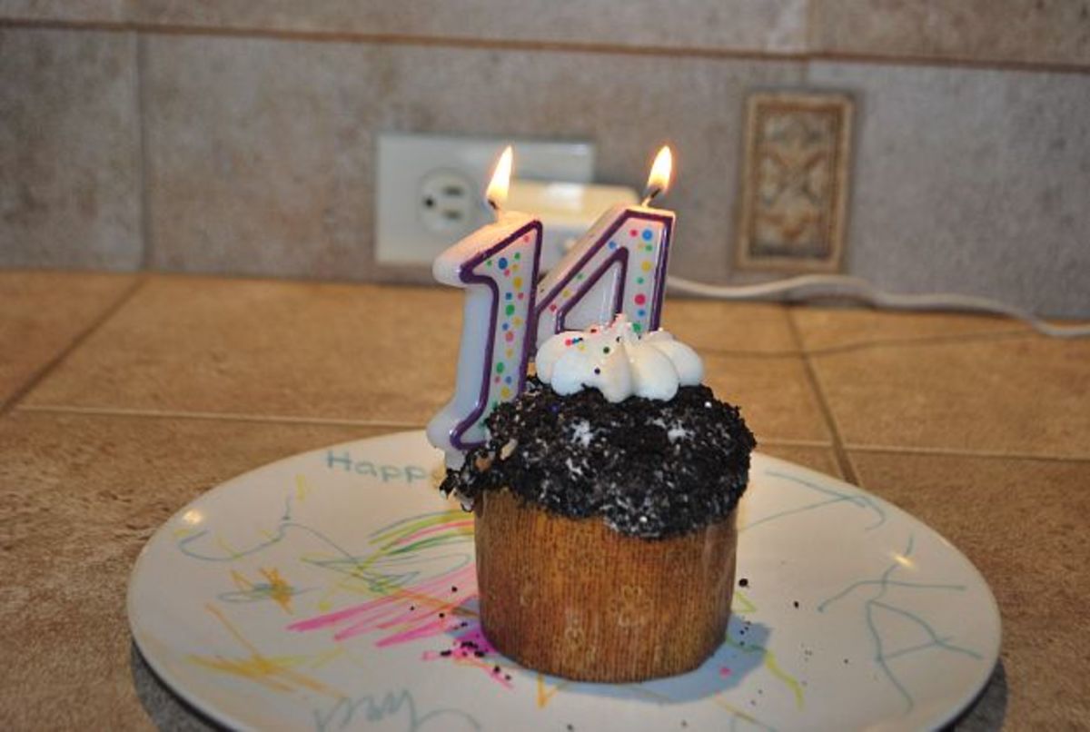 How to celebrate a teenager's birthday -- don't forget the sweets!