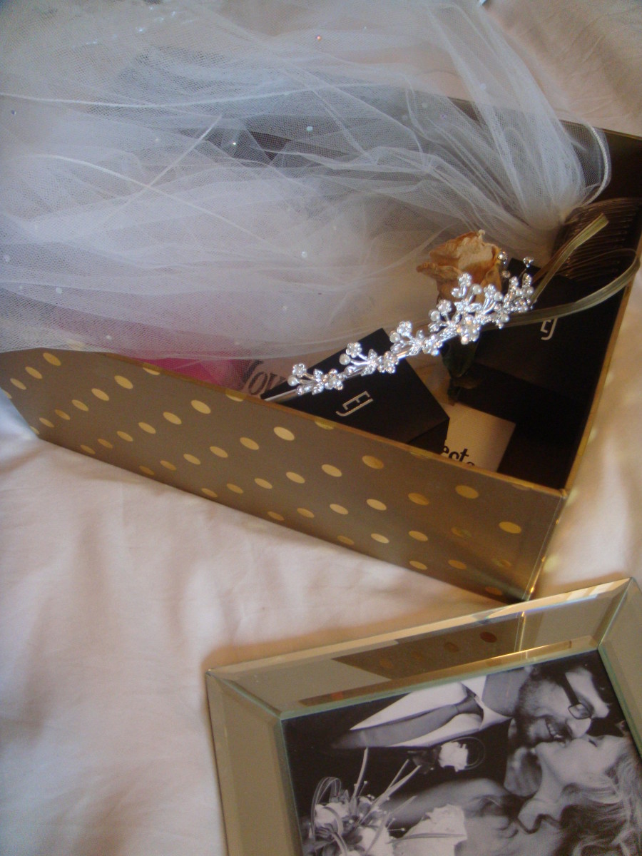 A memory box is the perfect place to keep precious keepsakes safe. 