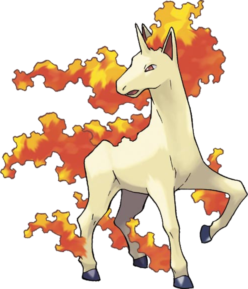 Rapidash, the fire horse pokemon. 