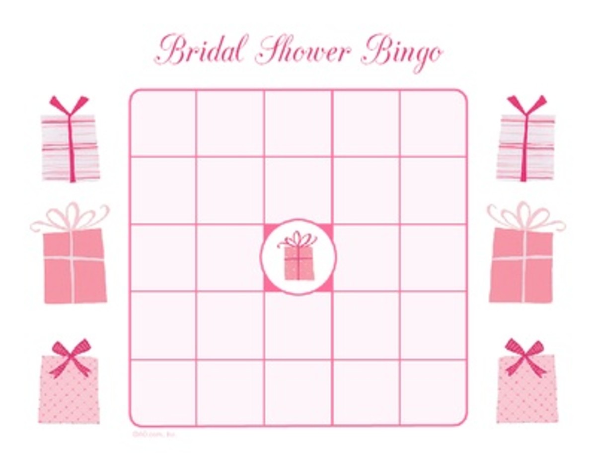 Bridal Shower Bingo