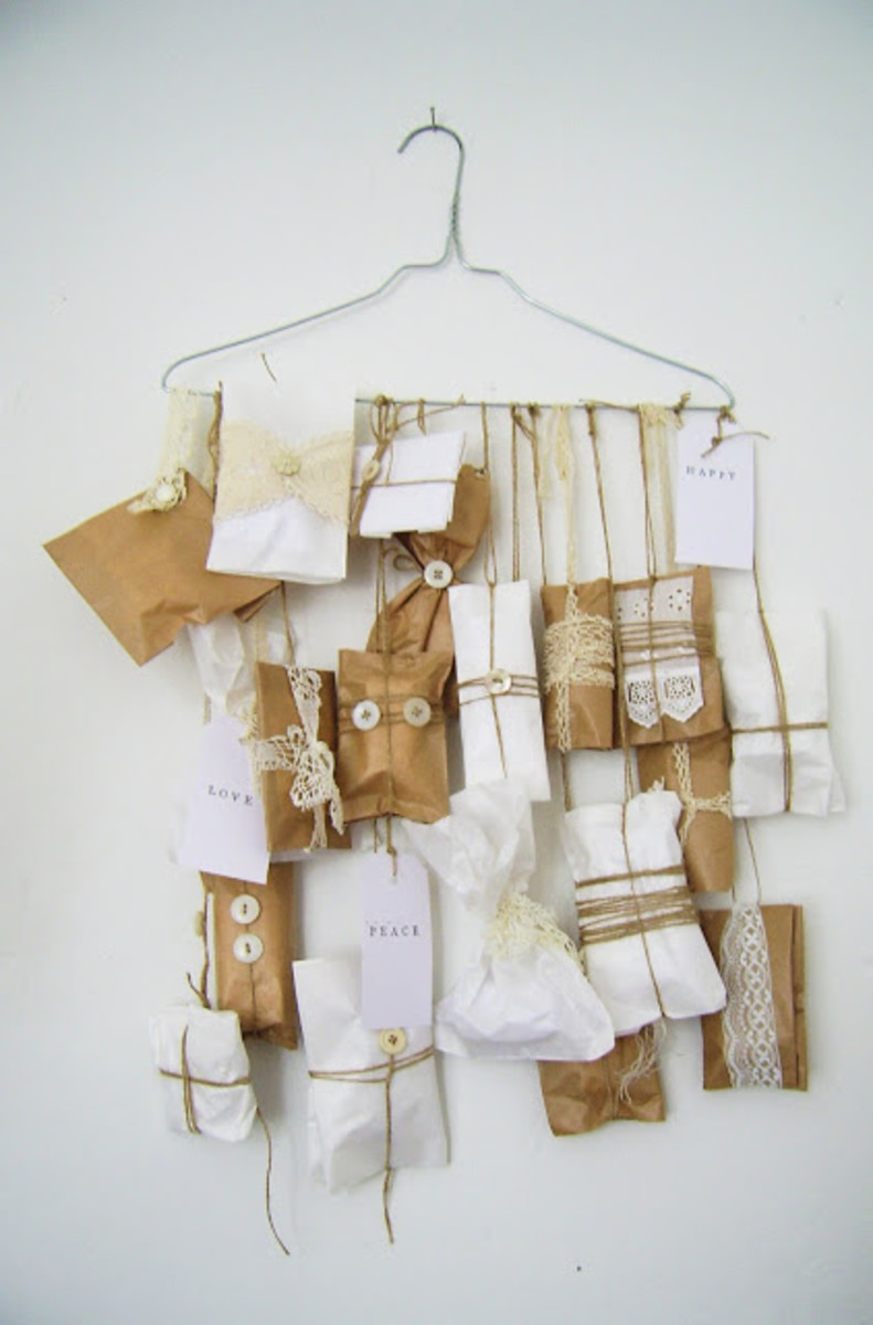 Brown Paper Packages Tied Up With String Advent Calendar