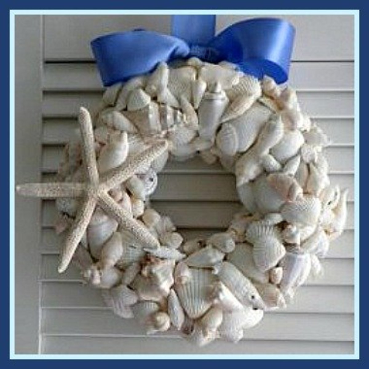 Seashell Wreath Tutorial