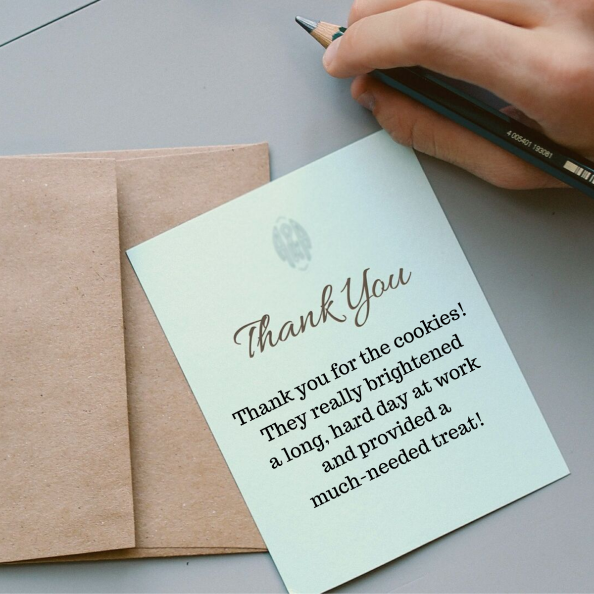 How To Write A Thank You Card For A Gift - Ebba Neille