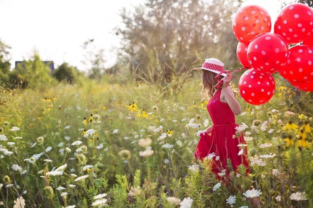 Little Red Riding Hood on Her Way to Your House to Cheer You Up