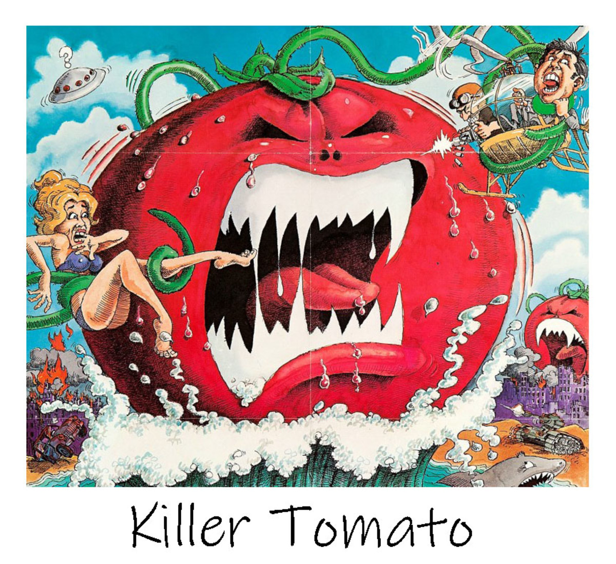 A killer tomato would make a killer cosplay idea.