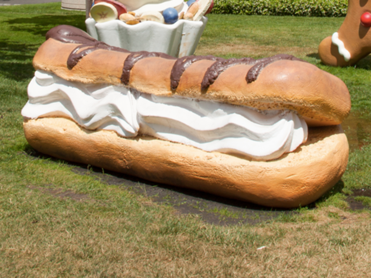 The Android eclair on Google's campus