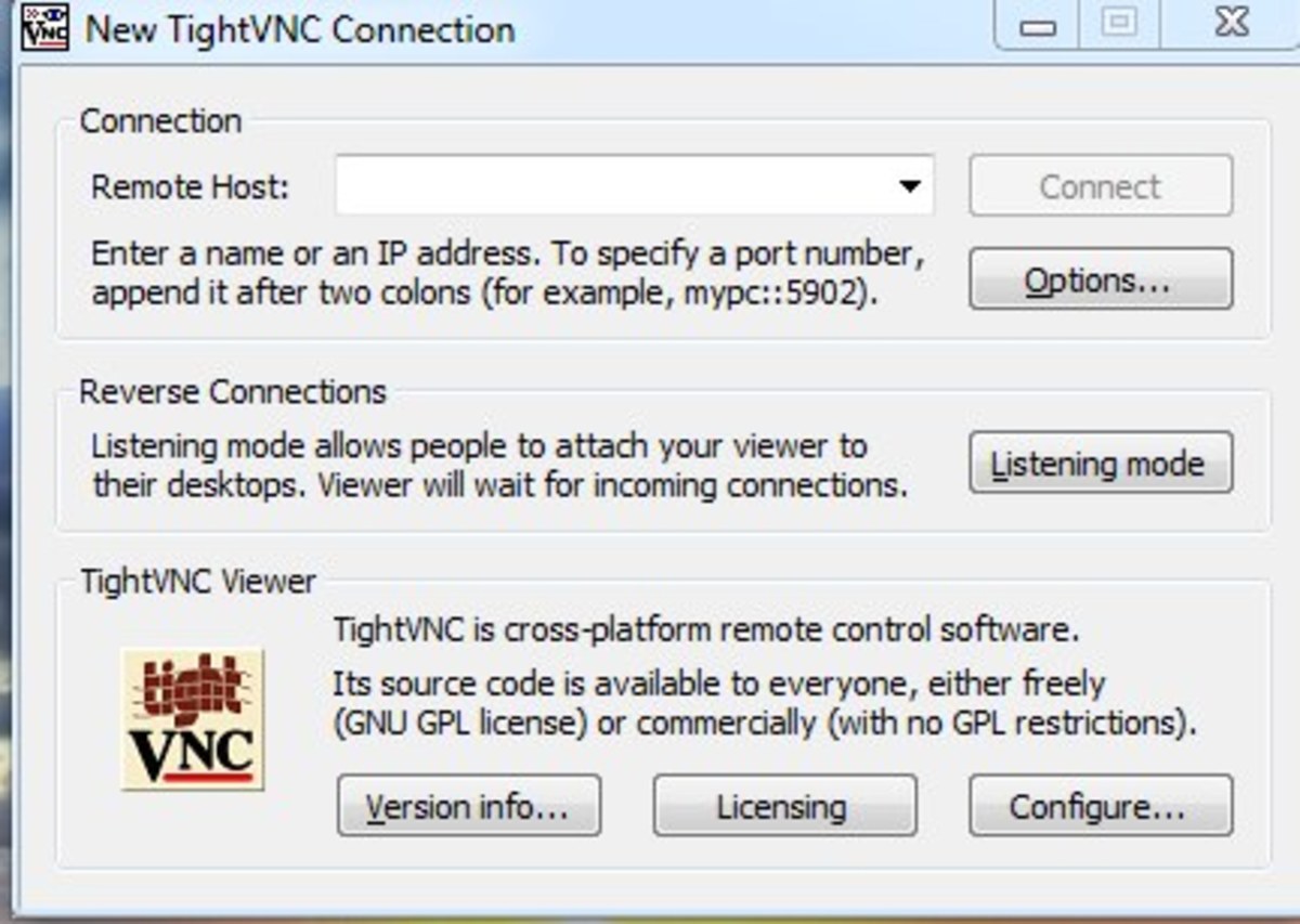 tightvnc howto