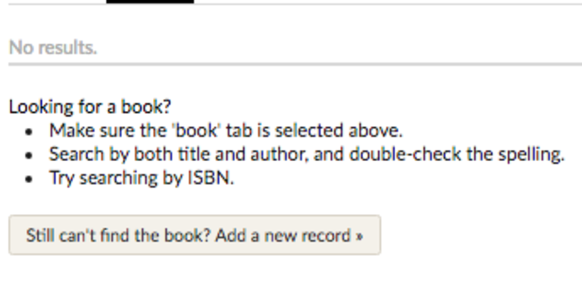 How to Add a New Book to the Goodreads Database HubPages
