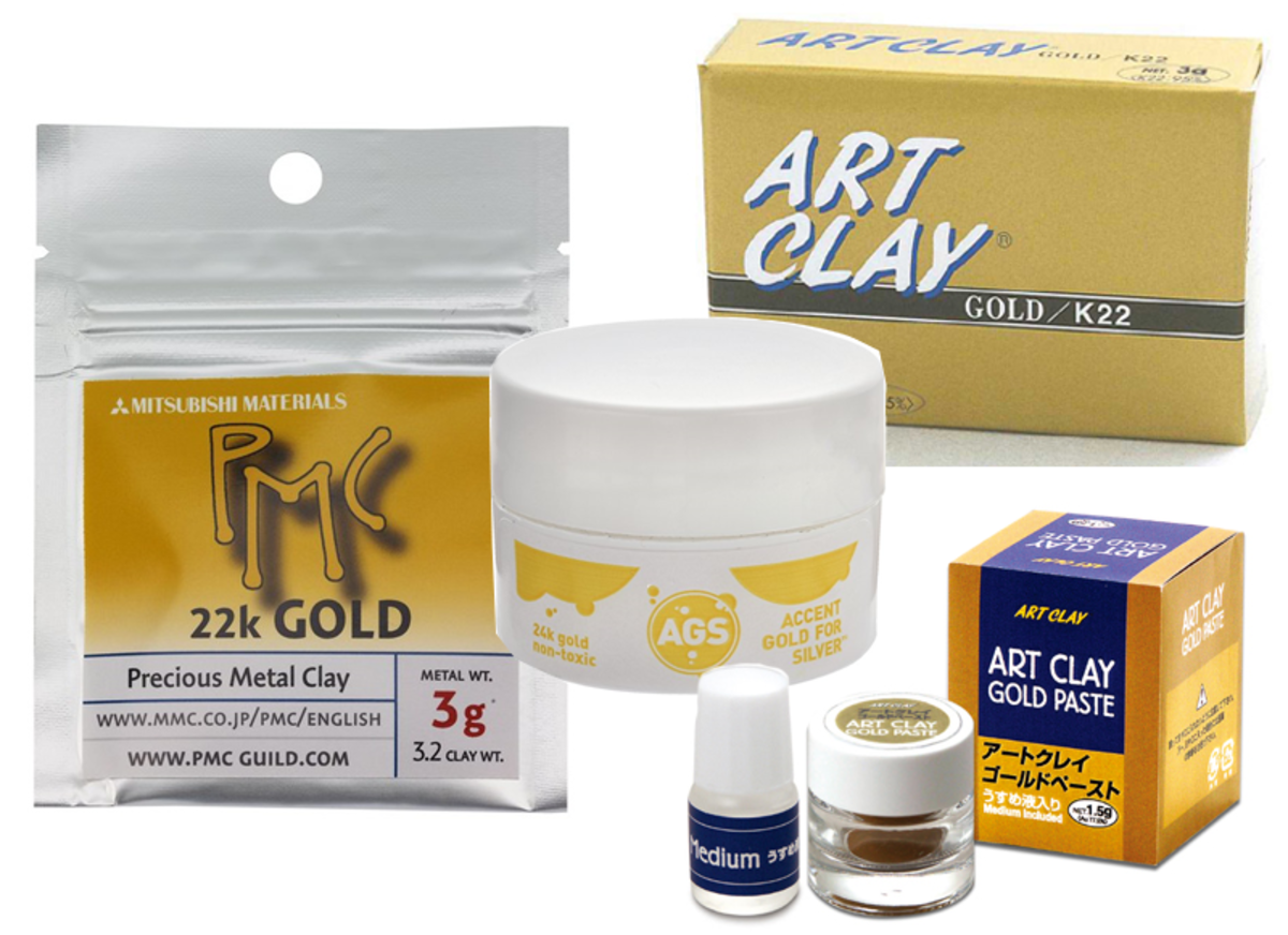 Art Clay Gold k22 Precious Metal Clay PMC 22 Carat 916 Gold Art