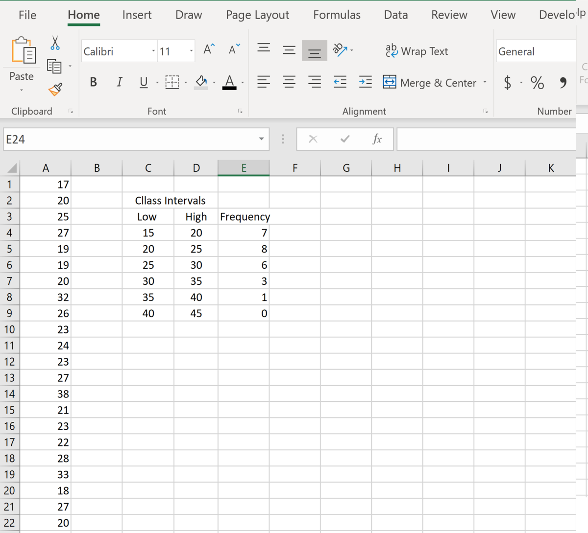 How To Construct A Frequency Distribution In Excel Womack Thenandtor