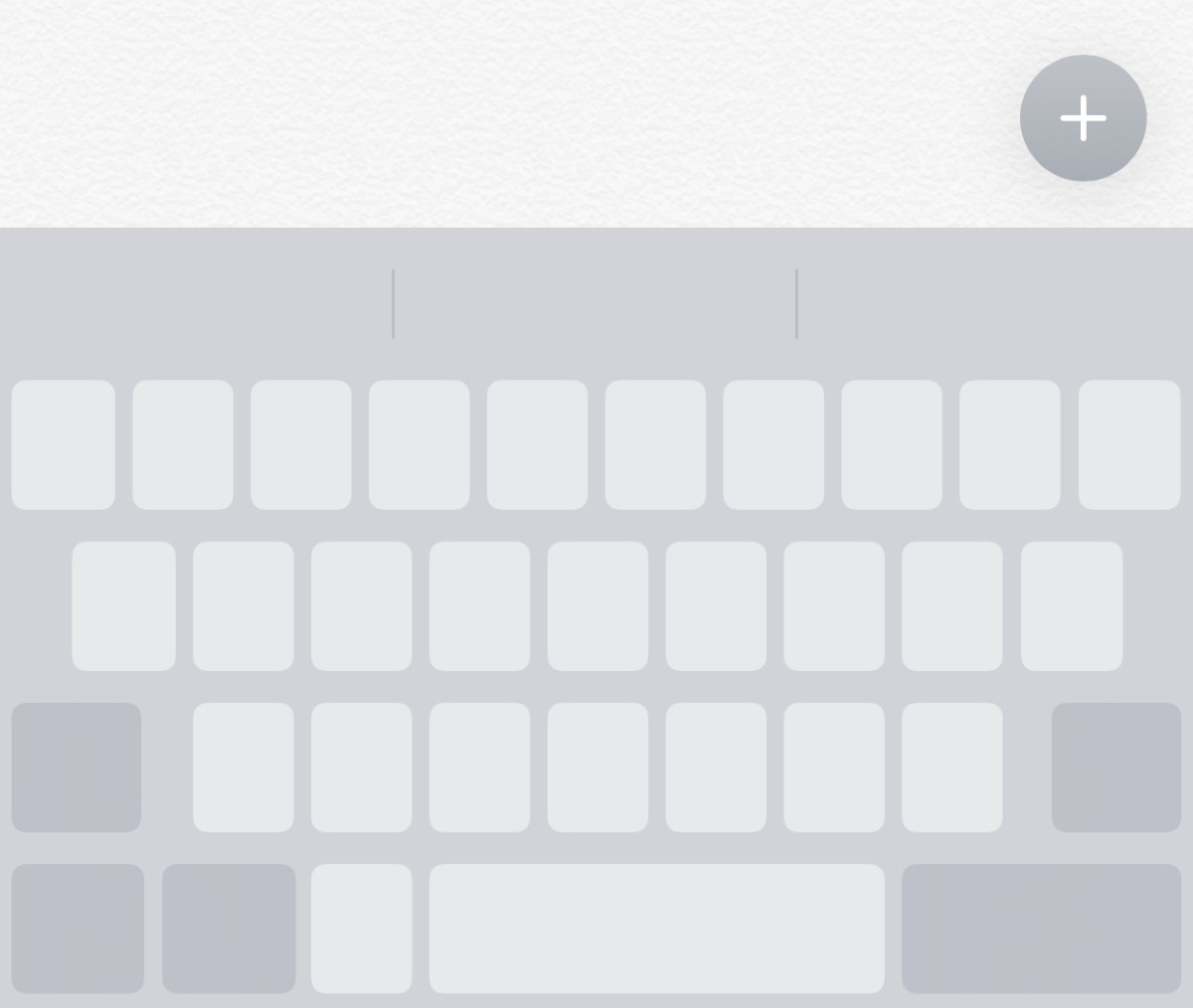 When you use the iOS trackpad mode, all the keys are blank!