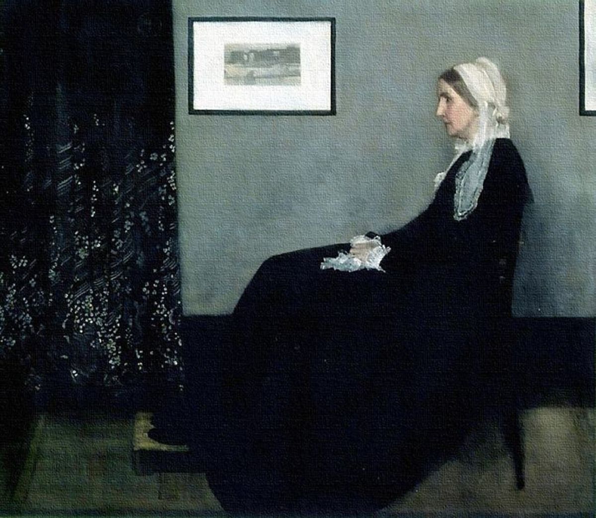 Whistler's Mother by James Whistler.
