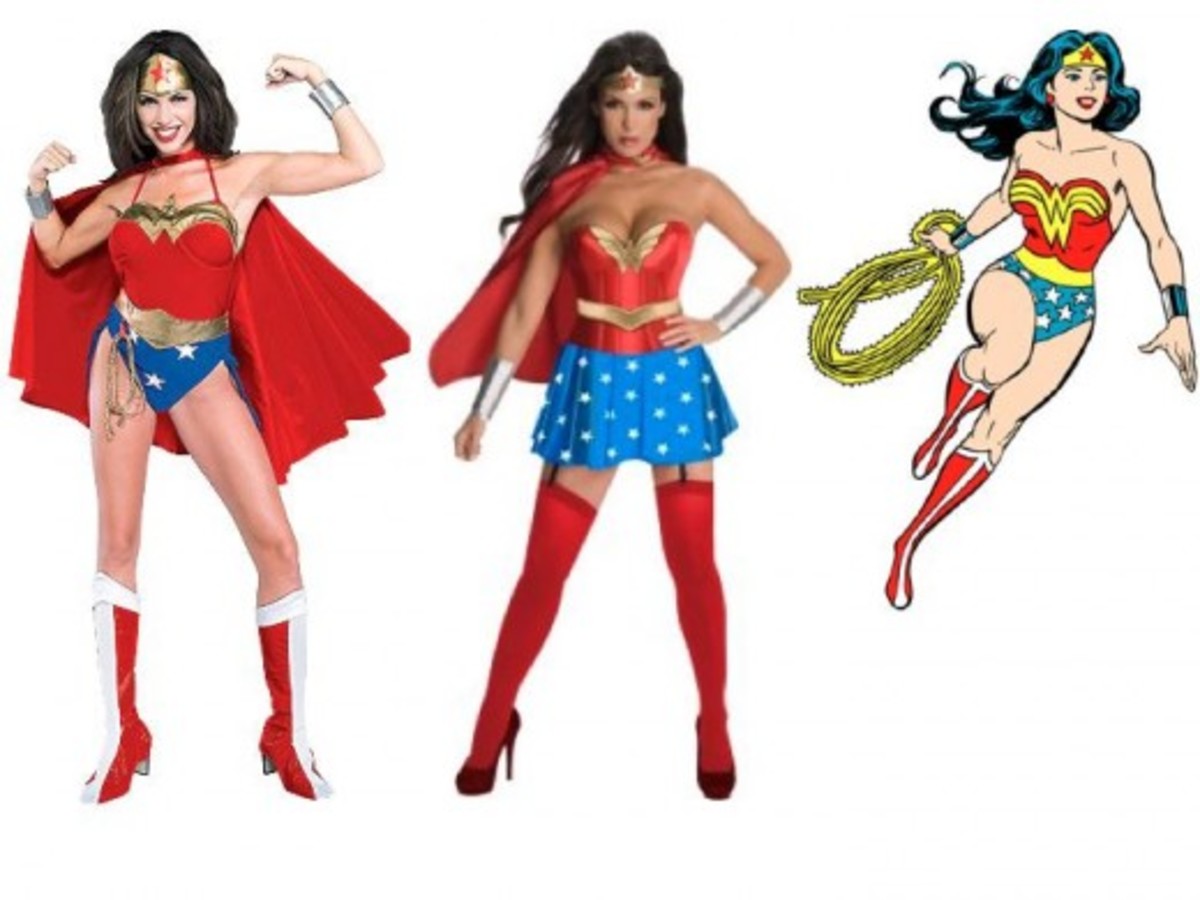 Wonder Woman Halloween costumes