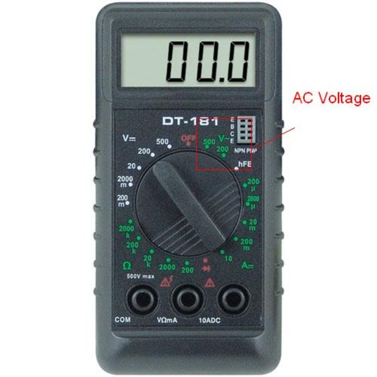 How to Use an Electronic Digital Multimeter (DMM) to Measure Voltage, Current and Resistance in