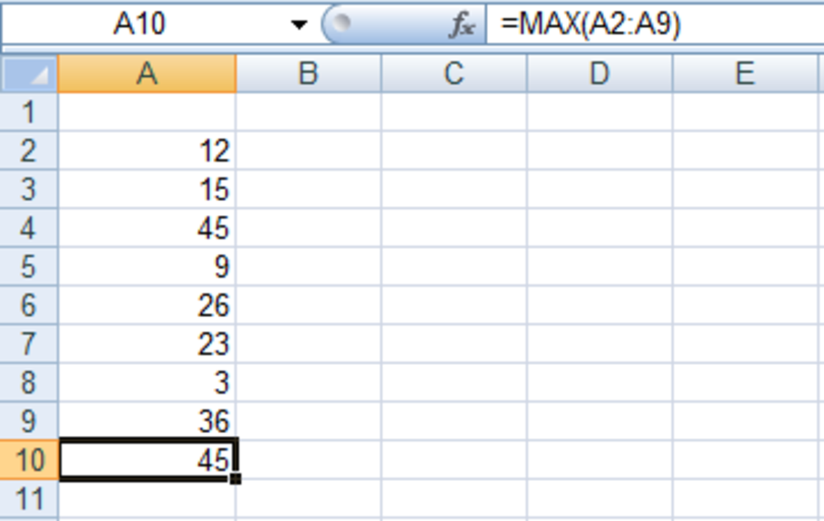 How To Create A Formula In Excel With The Function Library In Excel 2007 Or 2010 Hubpages 2666