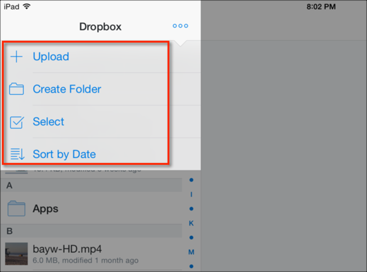How Do I Download Files From Dropbox To Ipad