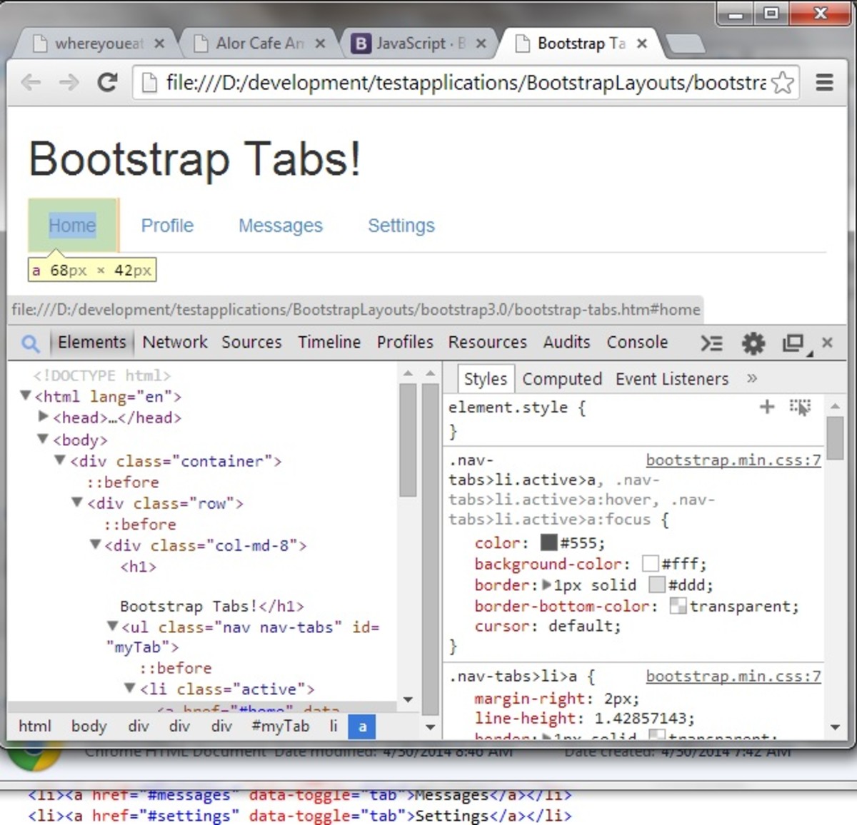 How to Style Bootstrap Tabs Step-by-Step