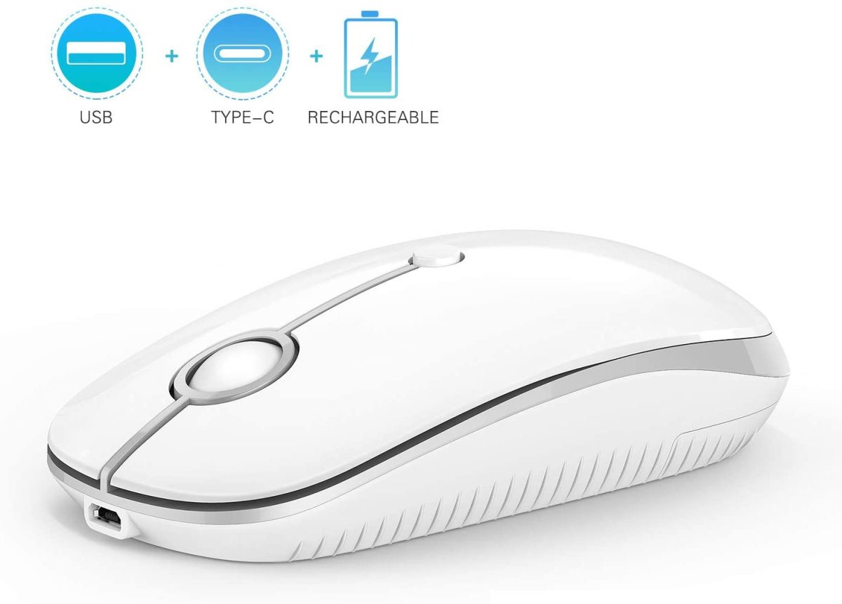 The Jelly Comb Type C Wireless Mouse is straightforward to connect and easy to use. The rechargeable batteries provide and additional layer of conveniance.