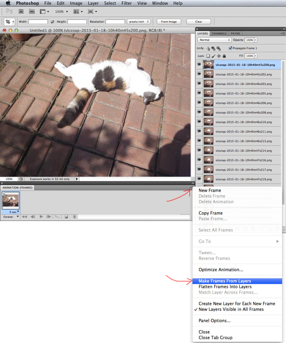 How to Make Animated GIFs Using VLC & Photoshop (Mac OS) - TurboFuture