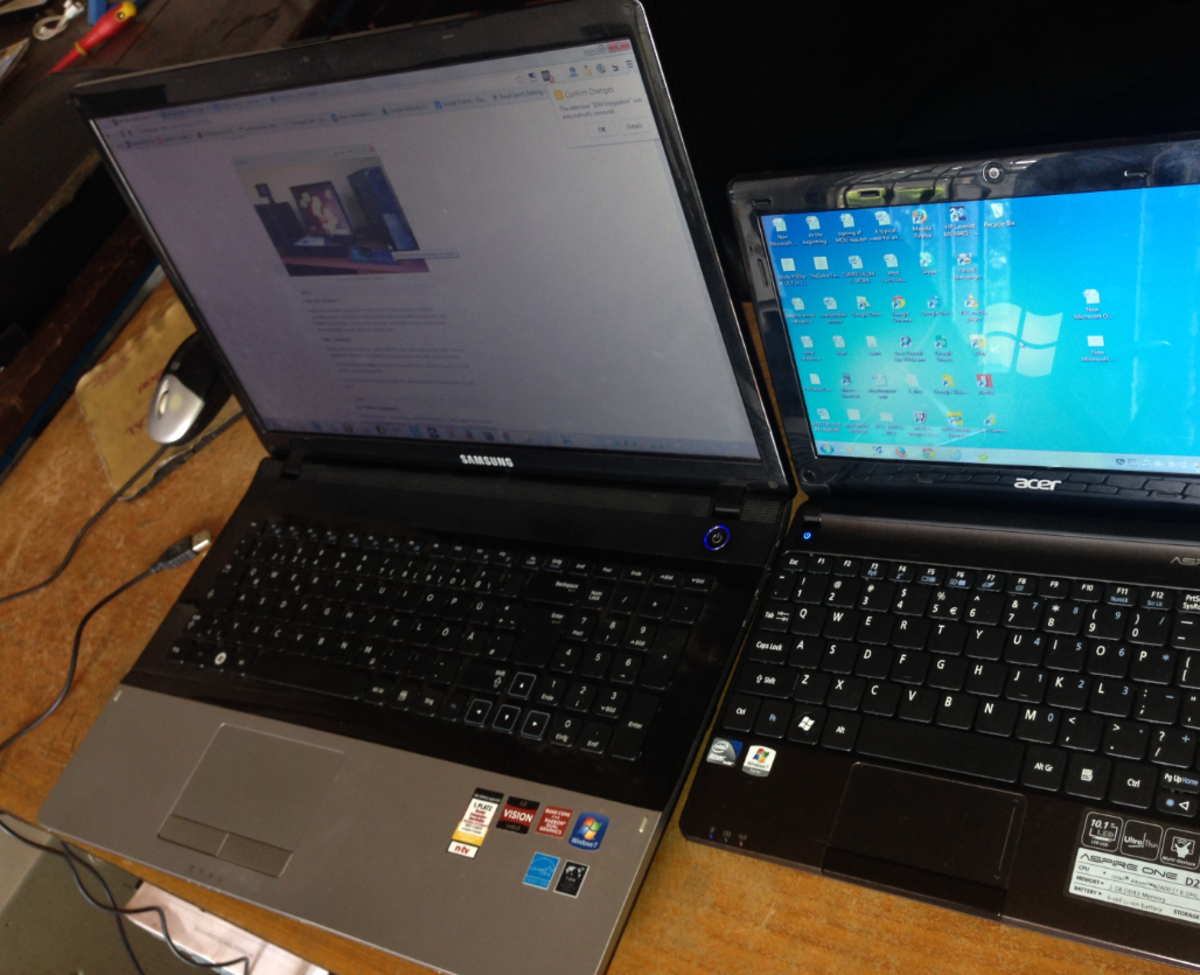 Laptops use digital signal processing