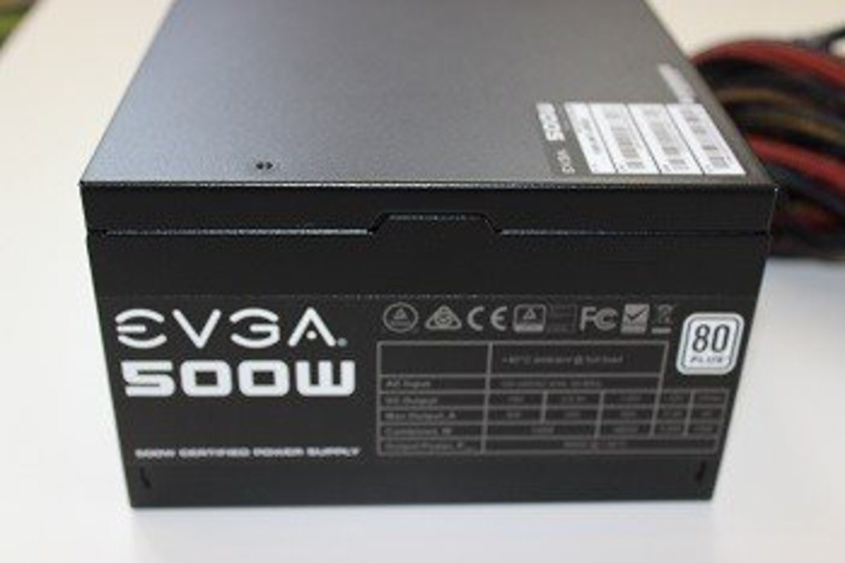 The EVGA 430 and 500 W1 models are perfect for our $150 to $200 budget build. The capacity is more than you'll need and should allow for upgrades later on.