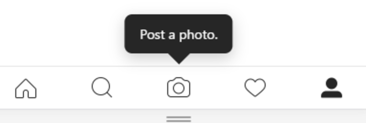 When you click Post a Photo, you'll be able to upload pictures that are on your PC