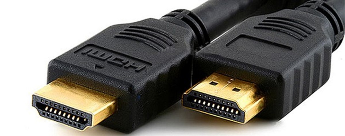HDMI cables.