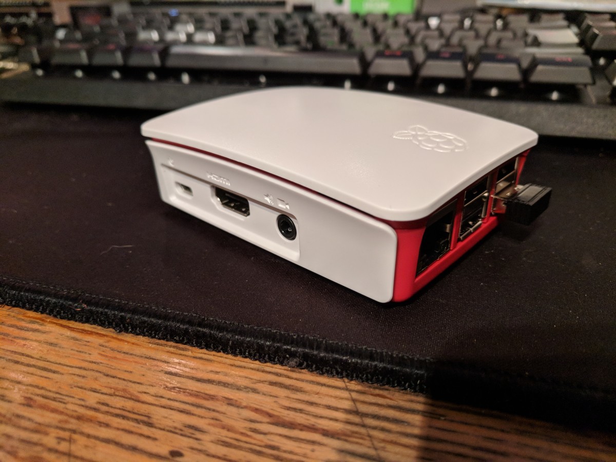 There is a wide variety of ready-made cases for the Raspberry Pi, such as the one pictured here.