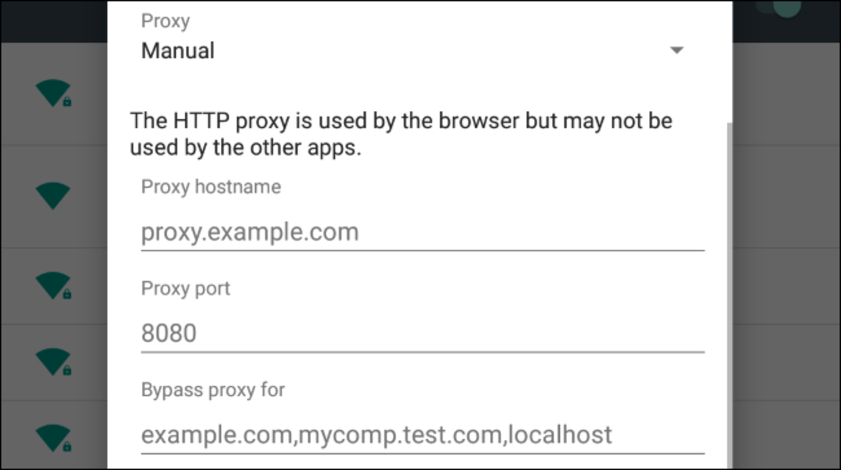 How to manually change your Proxy settings in Google Chrome