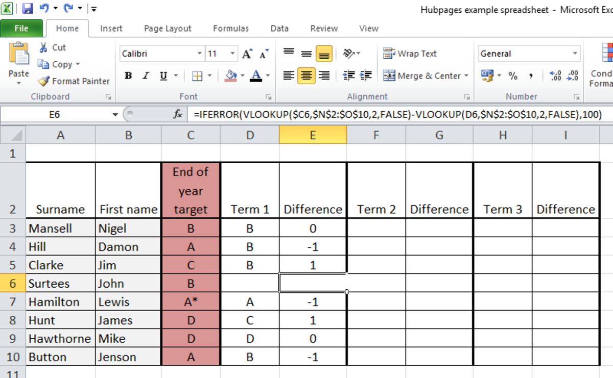 How To Hide Error Values In Microsoft Excel Turbofuture