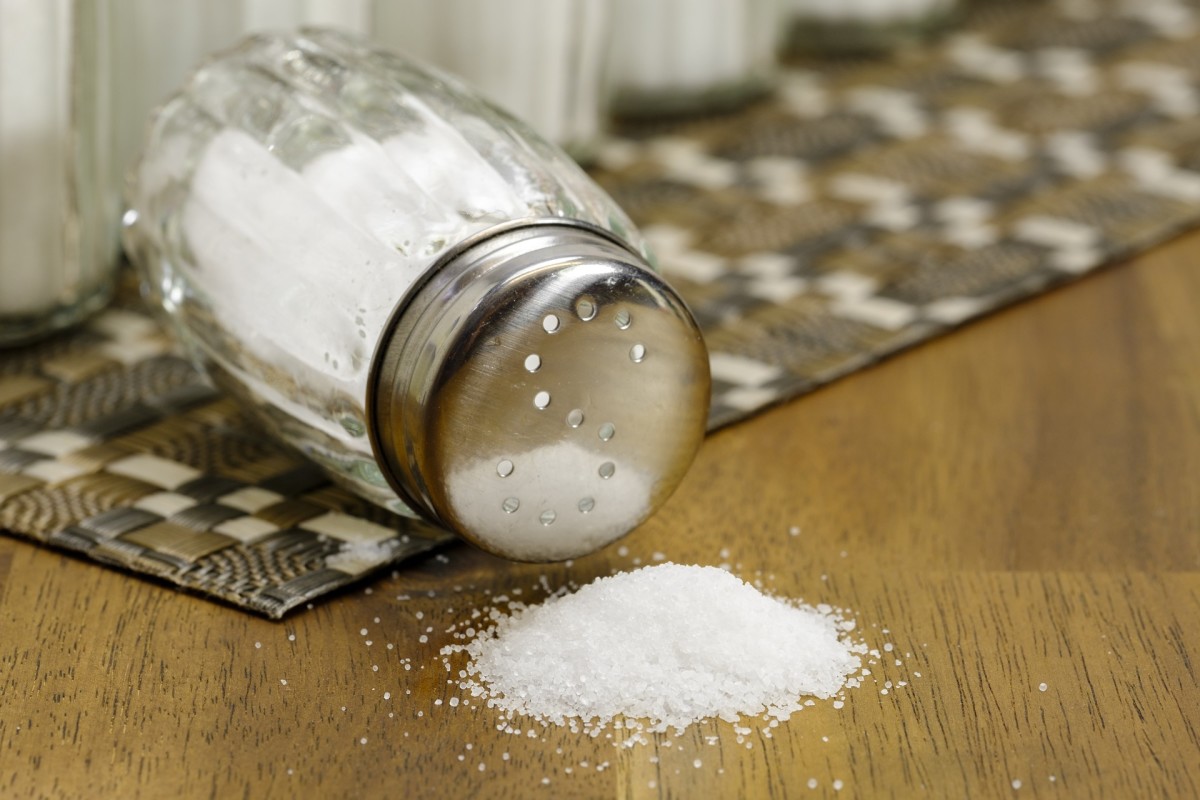 Sodium can be extracted from salt.
