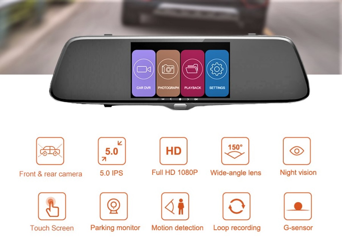 Review of Autowit Backup Camera With 5" Mirror Dash Cam HubPages