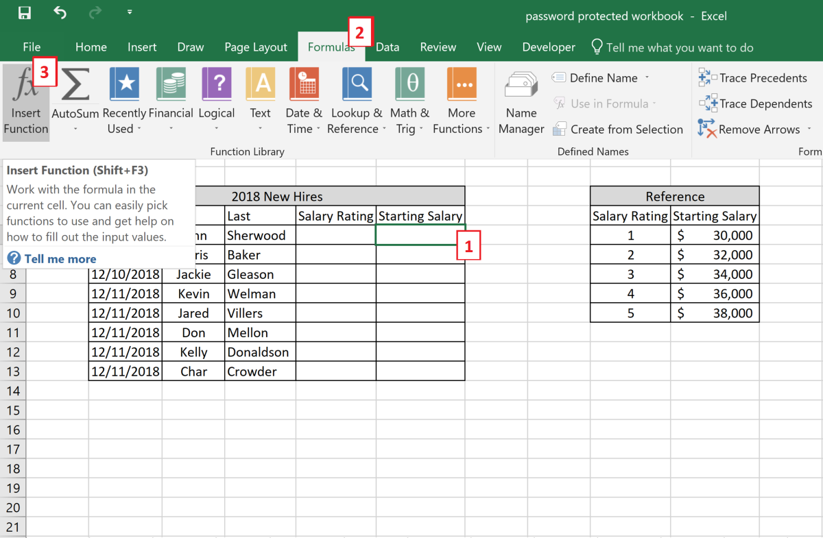 how to apply vlookup in excel 2016