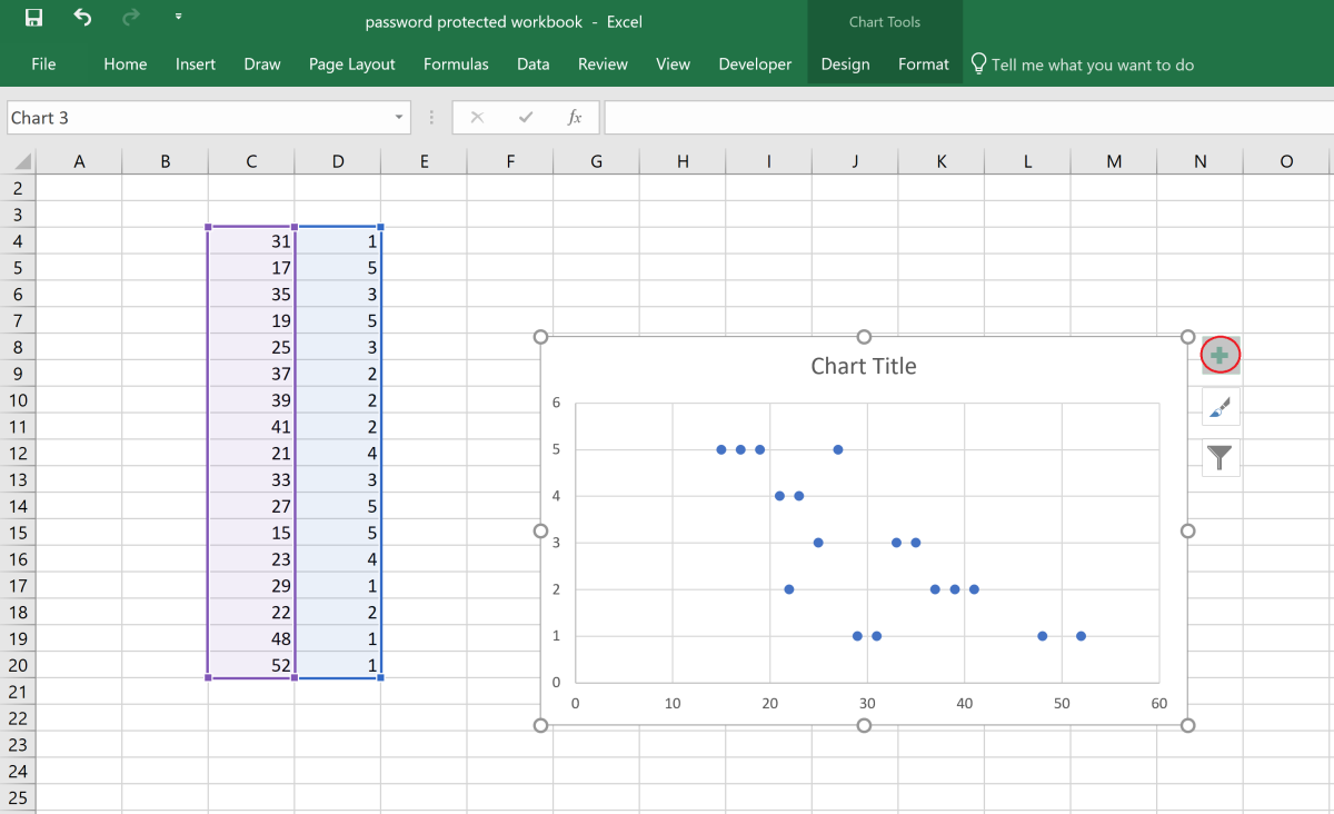 3d scatter plot in excel