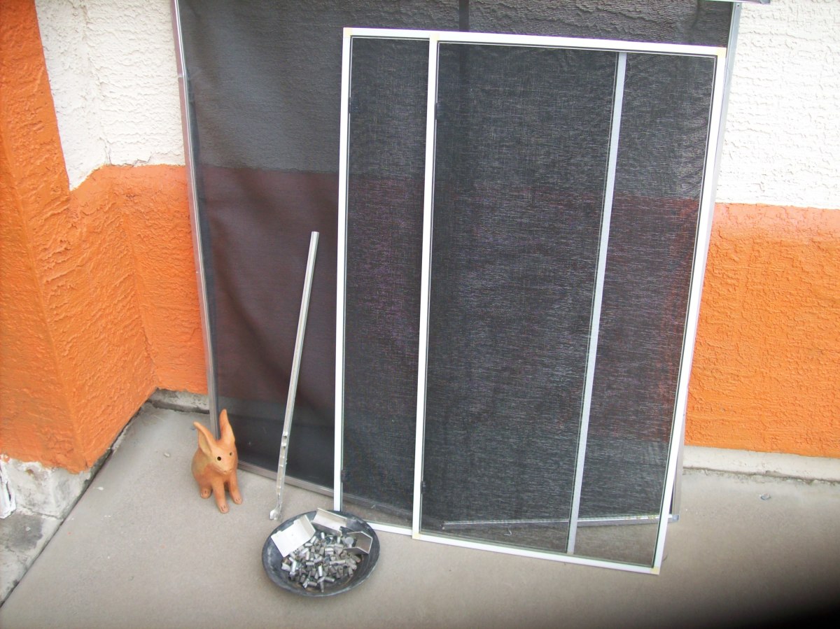 Aluminum screen frame, aluminum picture frames, and aluminum wire track