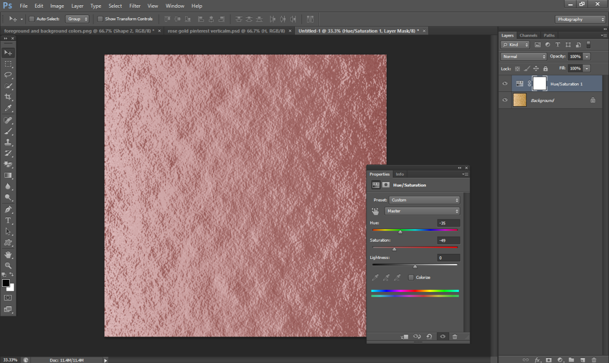 how-to-make-rose-gold-foil-in-photoshop