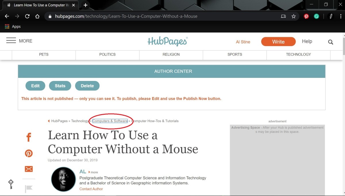 Learn How to Use a Computer Without a Mouse - 9