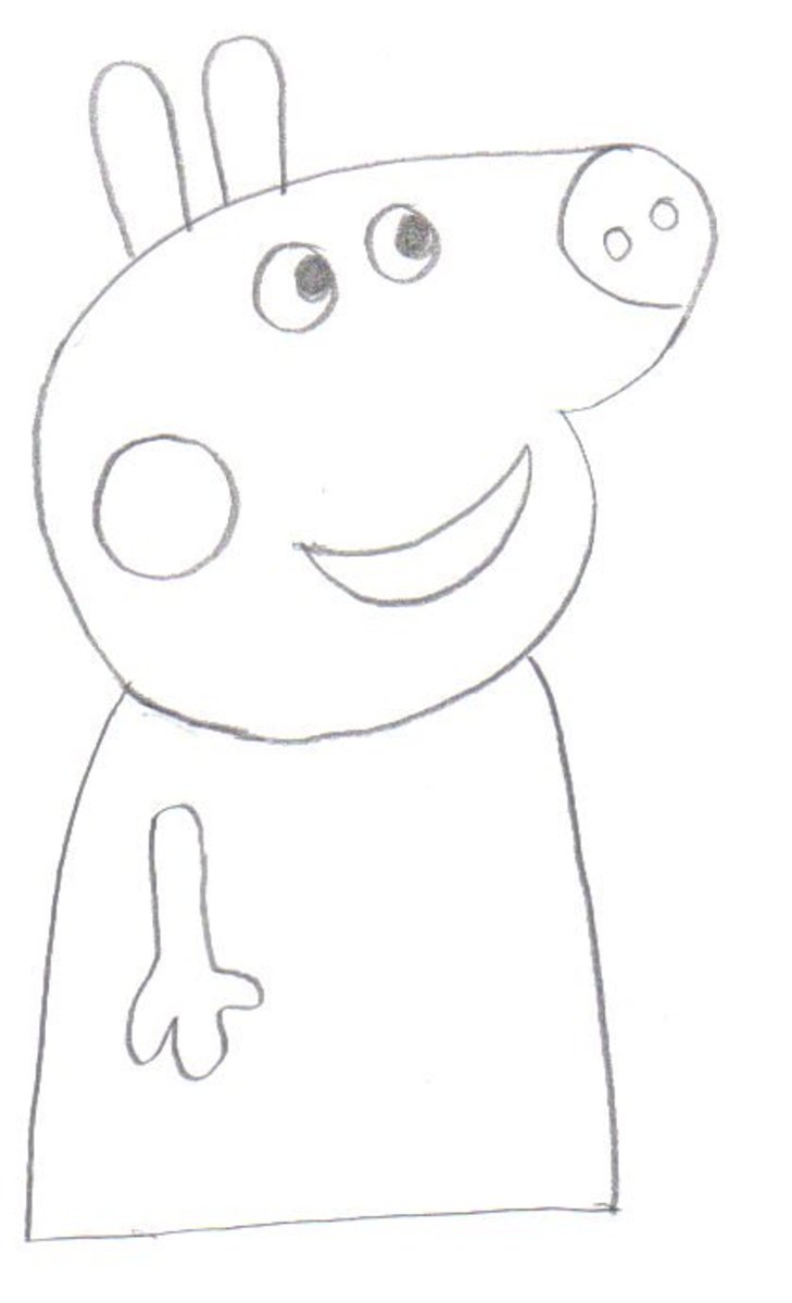 Sketch of Peppa Pig's 'front face' branded the 'stuff of nightmares' |  London Evening Standard | Evening Standard