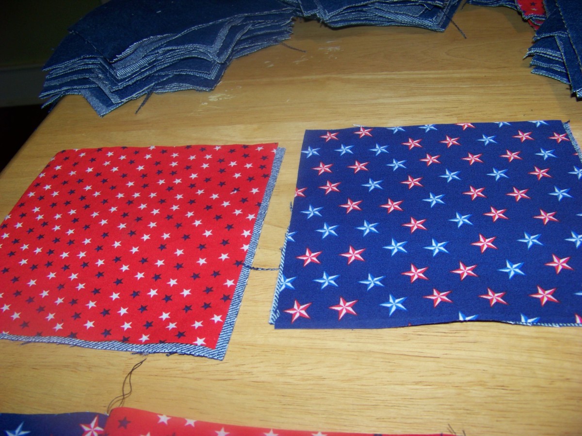 How to Make a Denim Rag Quilt With StepbyStep Photo Guide