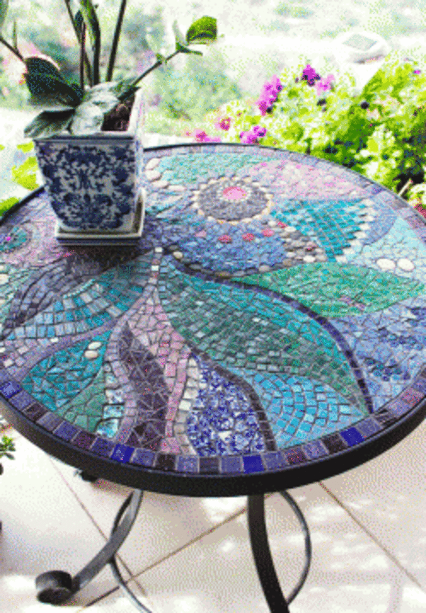 Mosaic tabletop
