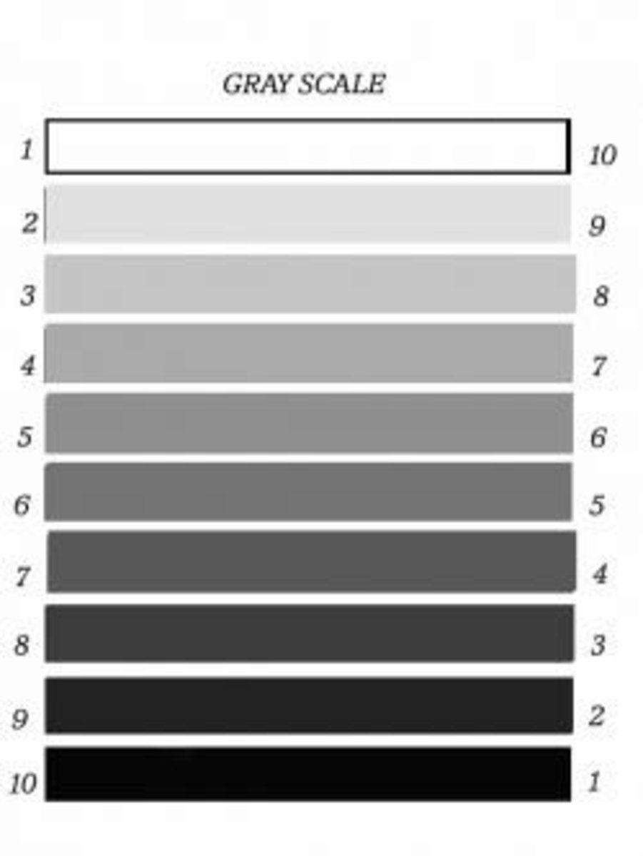 grey scale chart hex codes Color value tone scale