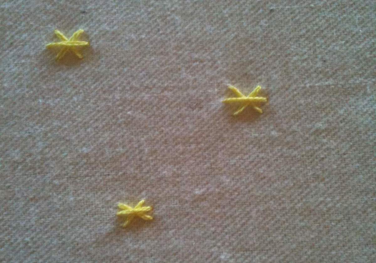 Star light, star bright, you can learn to make lots of star stitches tonight!