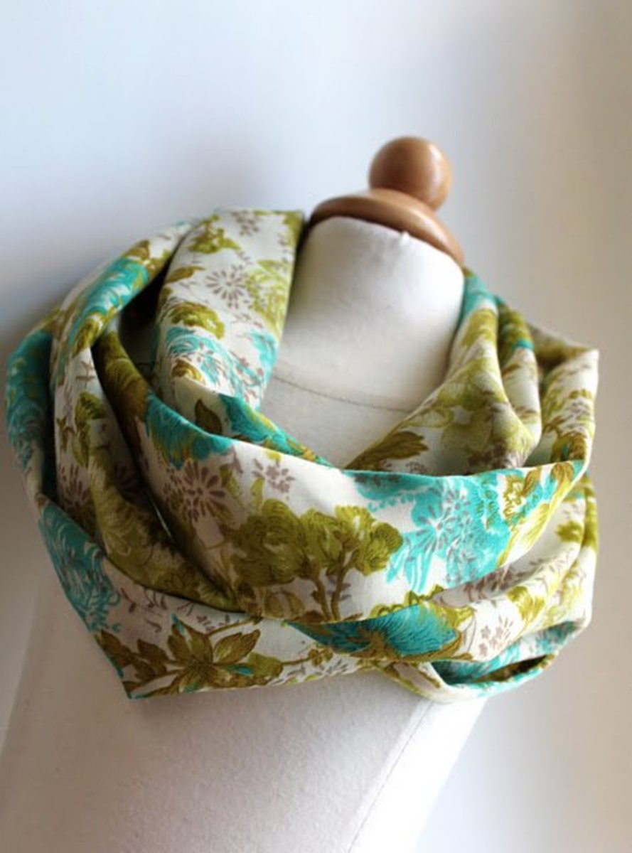 Spring Infinity Scarf