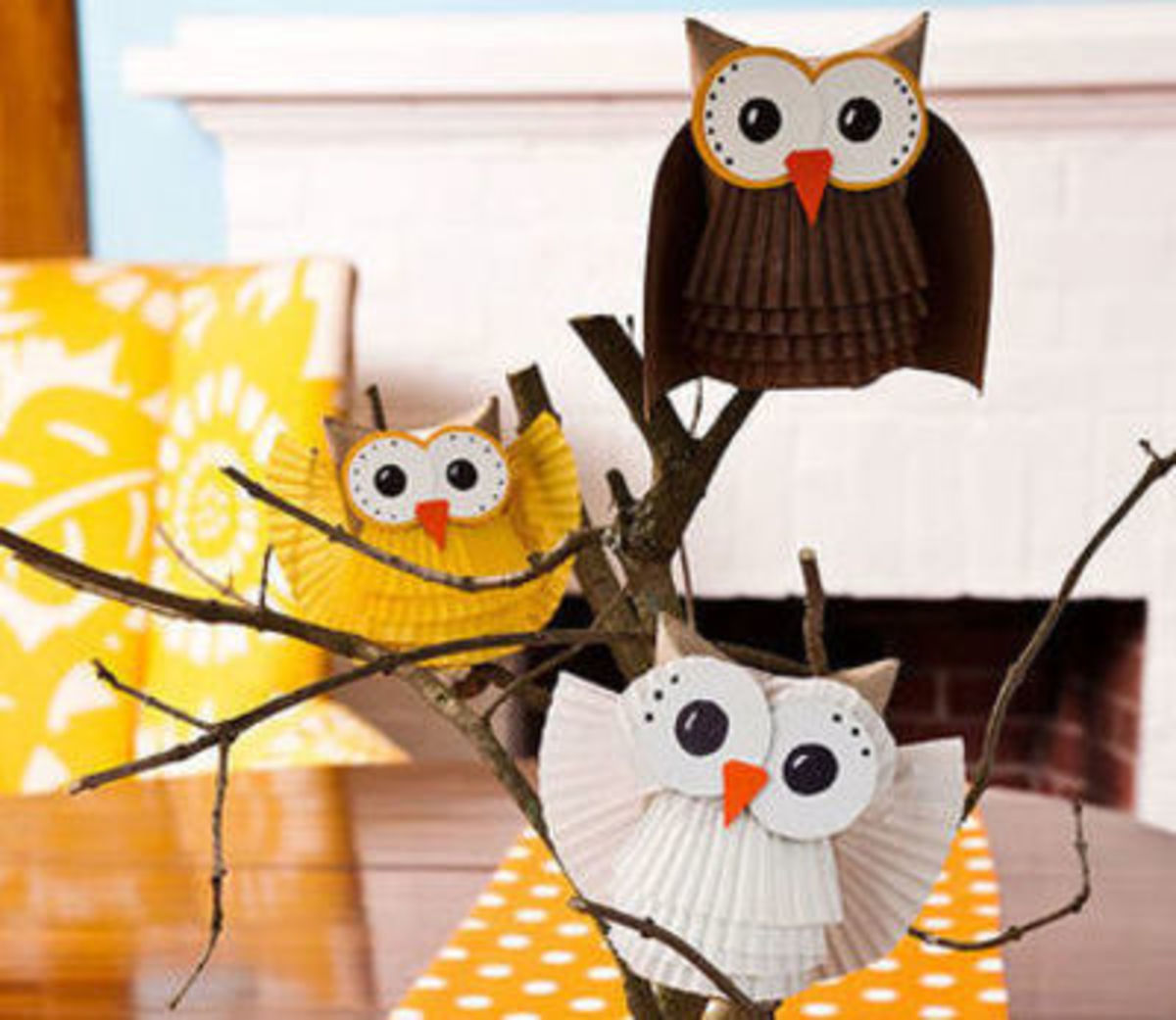 Burlap Owl Craft Fabric Craft Kit Owl Crafts DIY Kit Kids Craft
