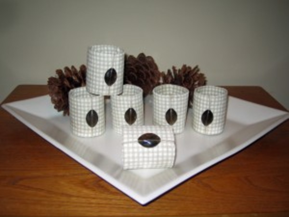 toilet paper roll napkins rings