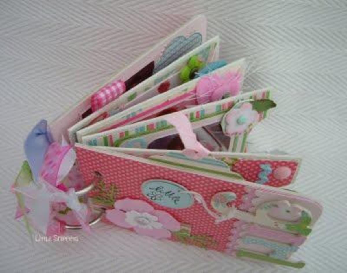 toilet paper roll scrapbook