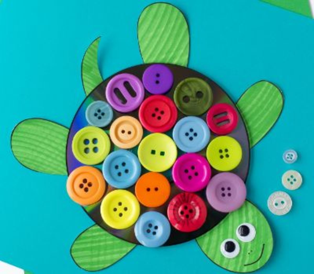 CD and Buttons Turtle Art